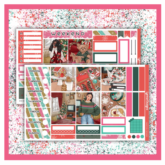 Christmas Memories - Hobonichi Cousin Weekly Kit