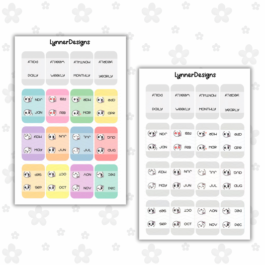 Hobonichi Monthly Tabs