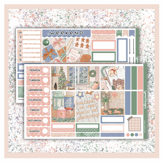 Cosy Christmas - Hobonichi Cousin Weekly Kit