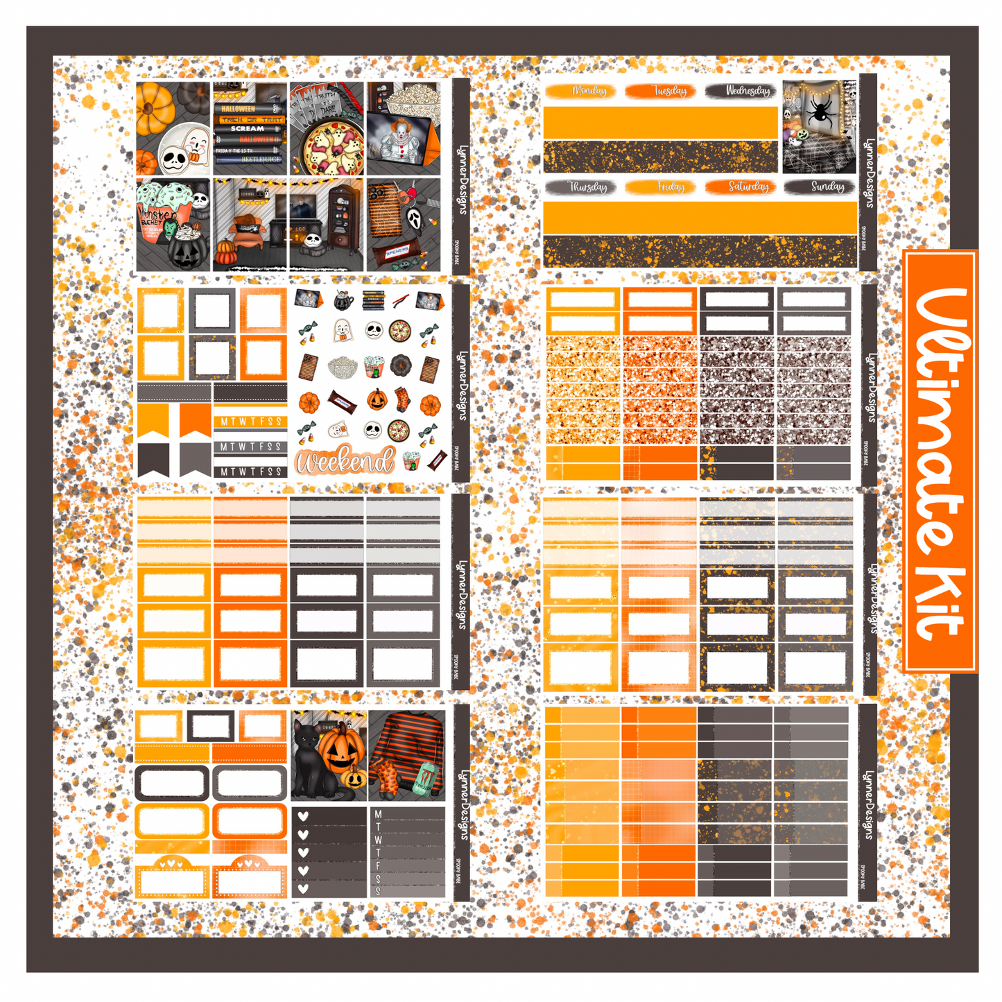 Printable - Spooky Babe Weekly Kit