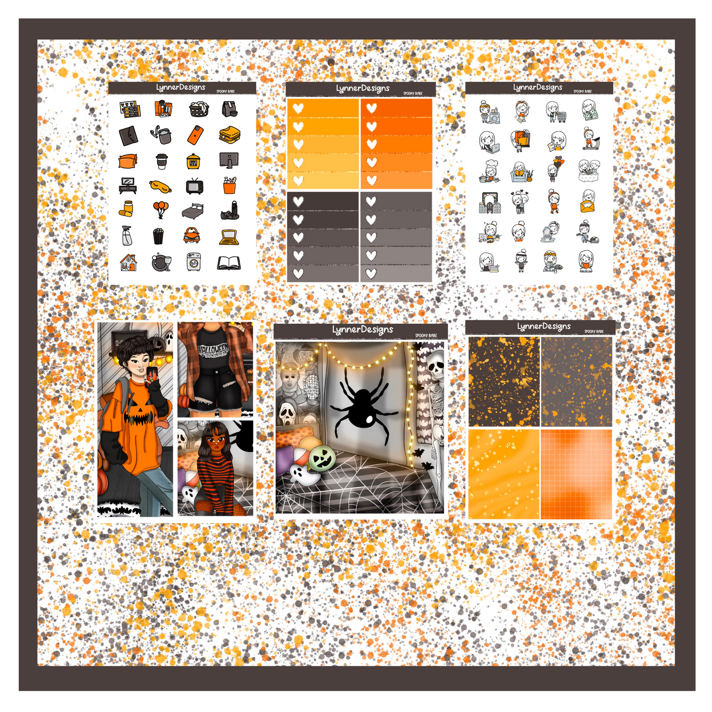 Printable - Spooky Babe Weekly Kit