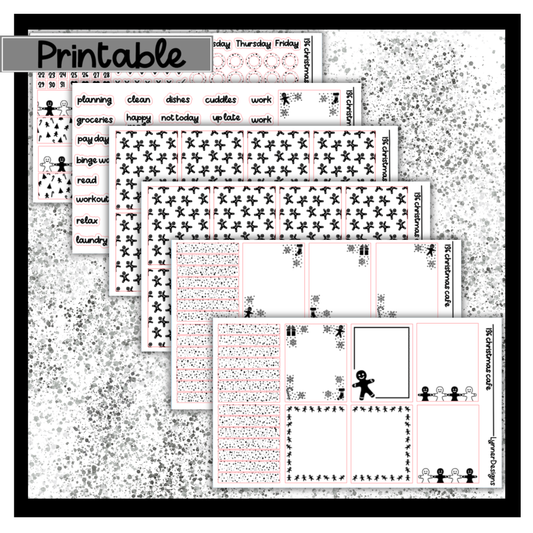 Printable - 136 Christmas Cafe Foil Pack