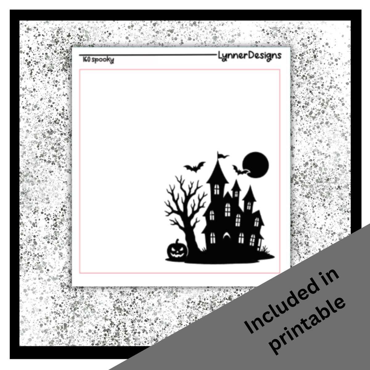Printable - 160 Spooky Foil Pack