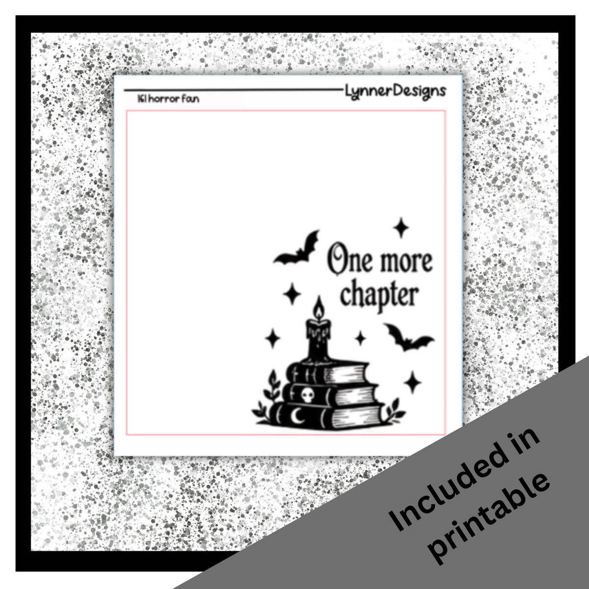 Printable - 161 Horror Fan Foil Pack