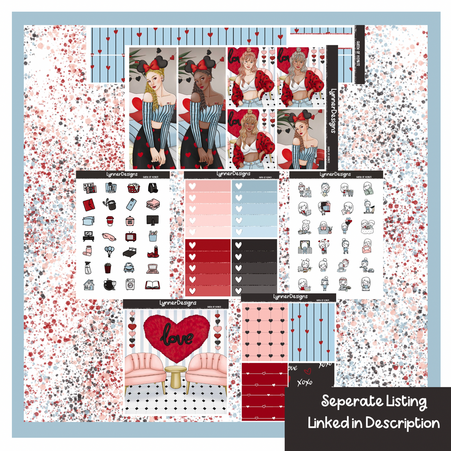 Queen of Hearts - Weekly Kit