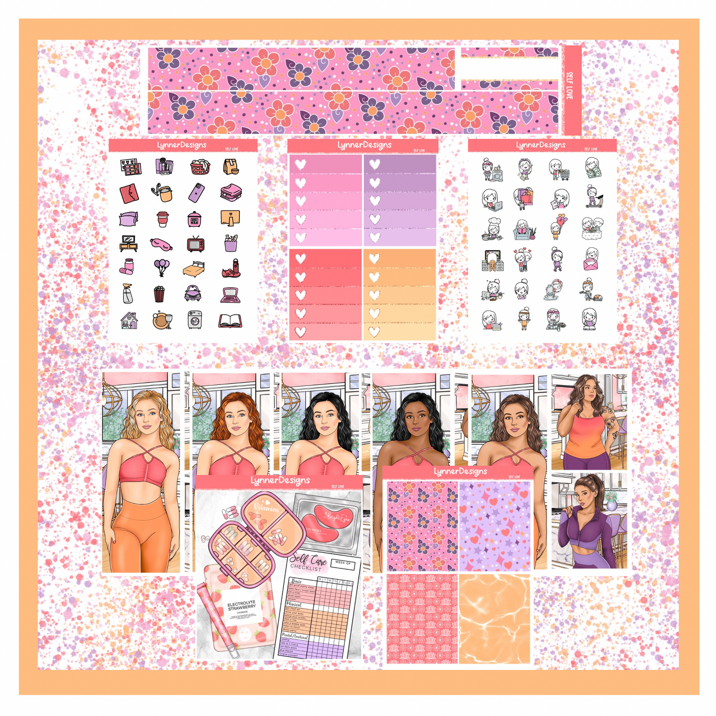 Printable - Self Love Weekly Kit