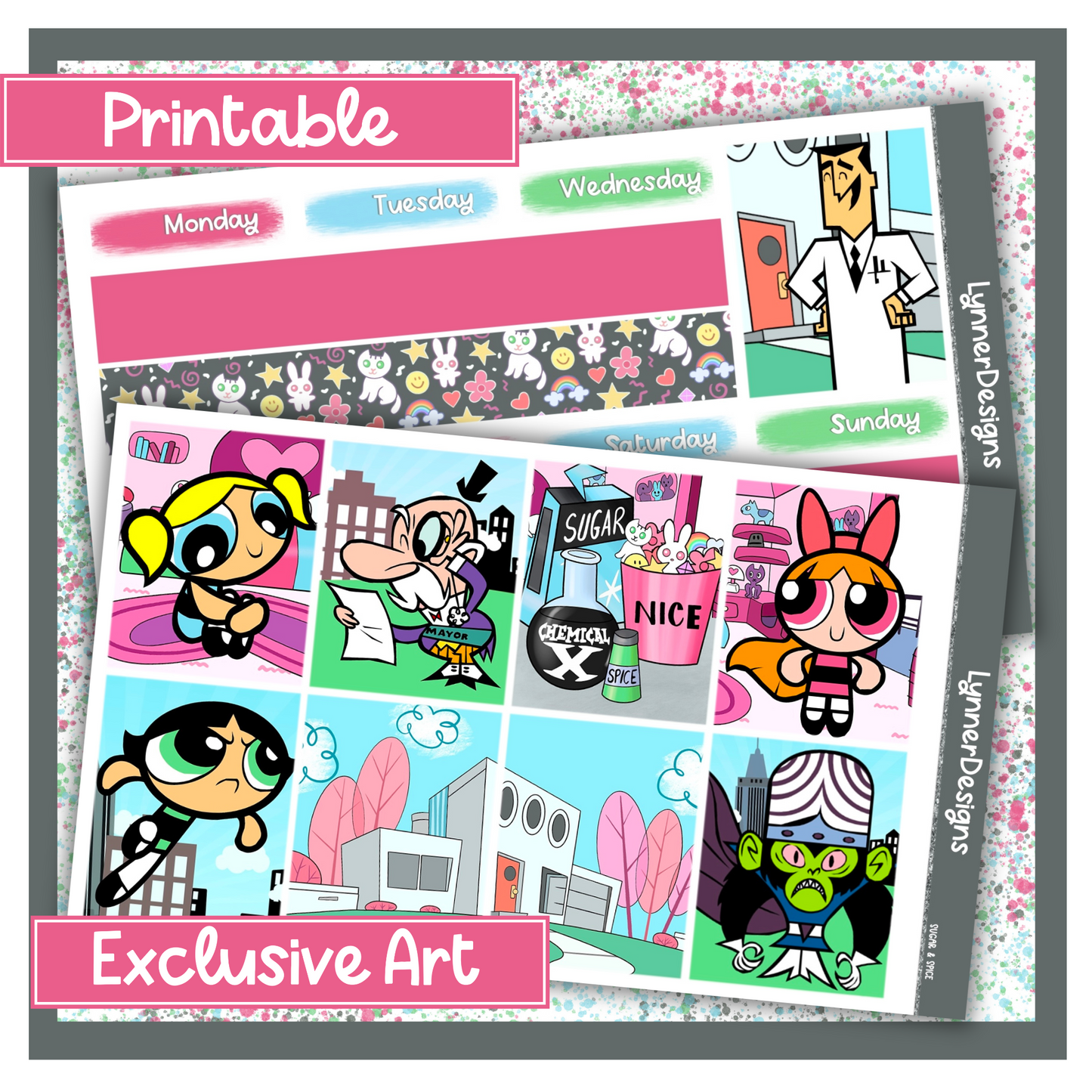 Printable - Sugar & Spice Weekly Kit