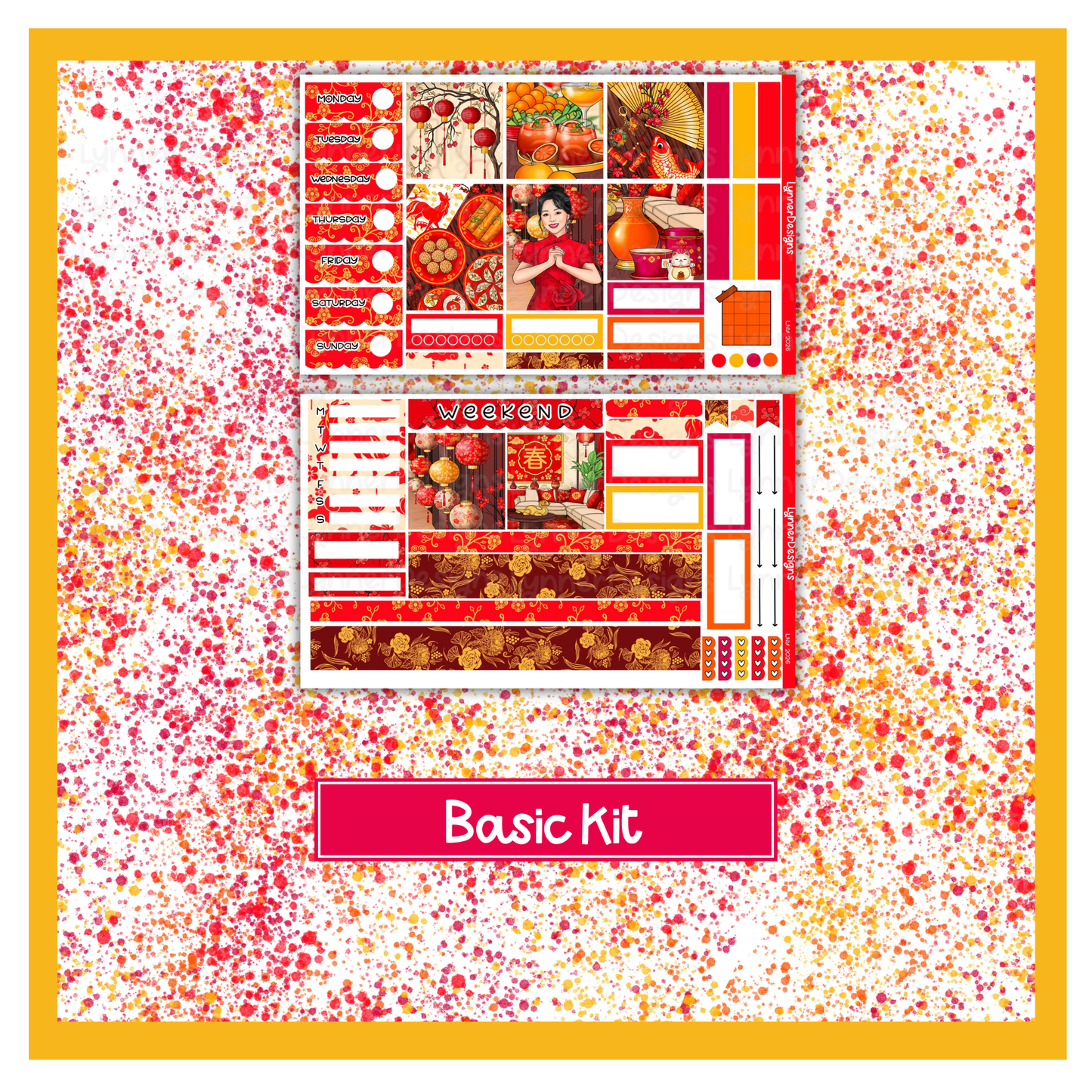 LNY 2026 - Hobonichi Cousin Weekly Kit