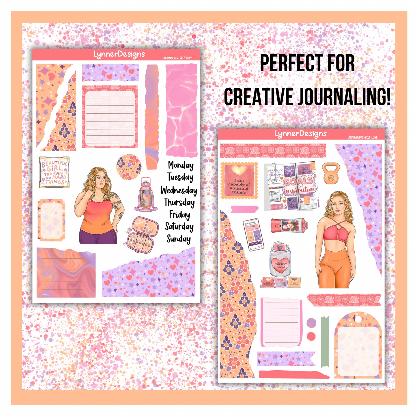 Printable - Self Love Journaling Kit