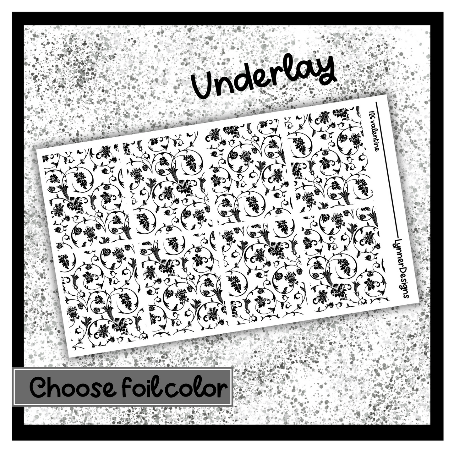 126 Valentine - Underlays