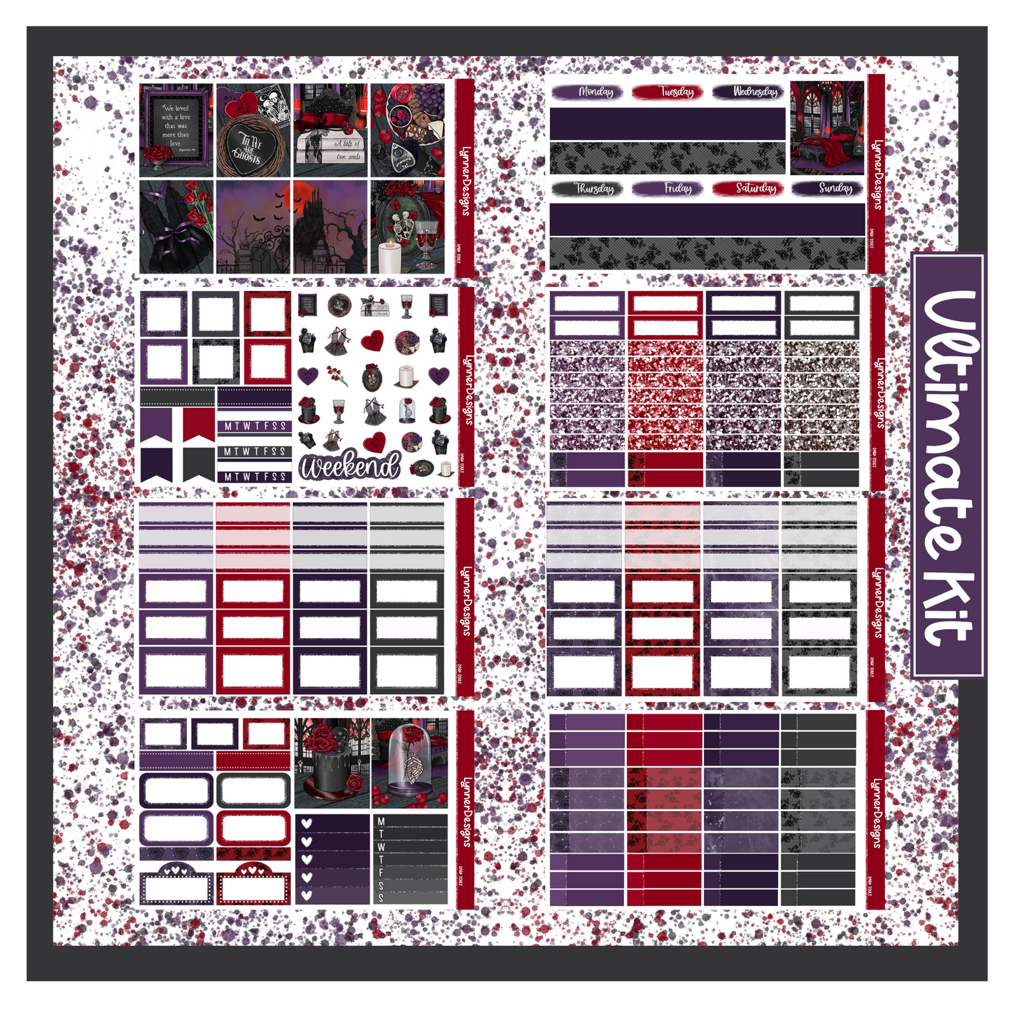 Printable - Dark Souls Weekly Kit