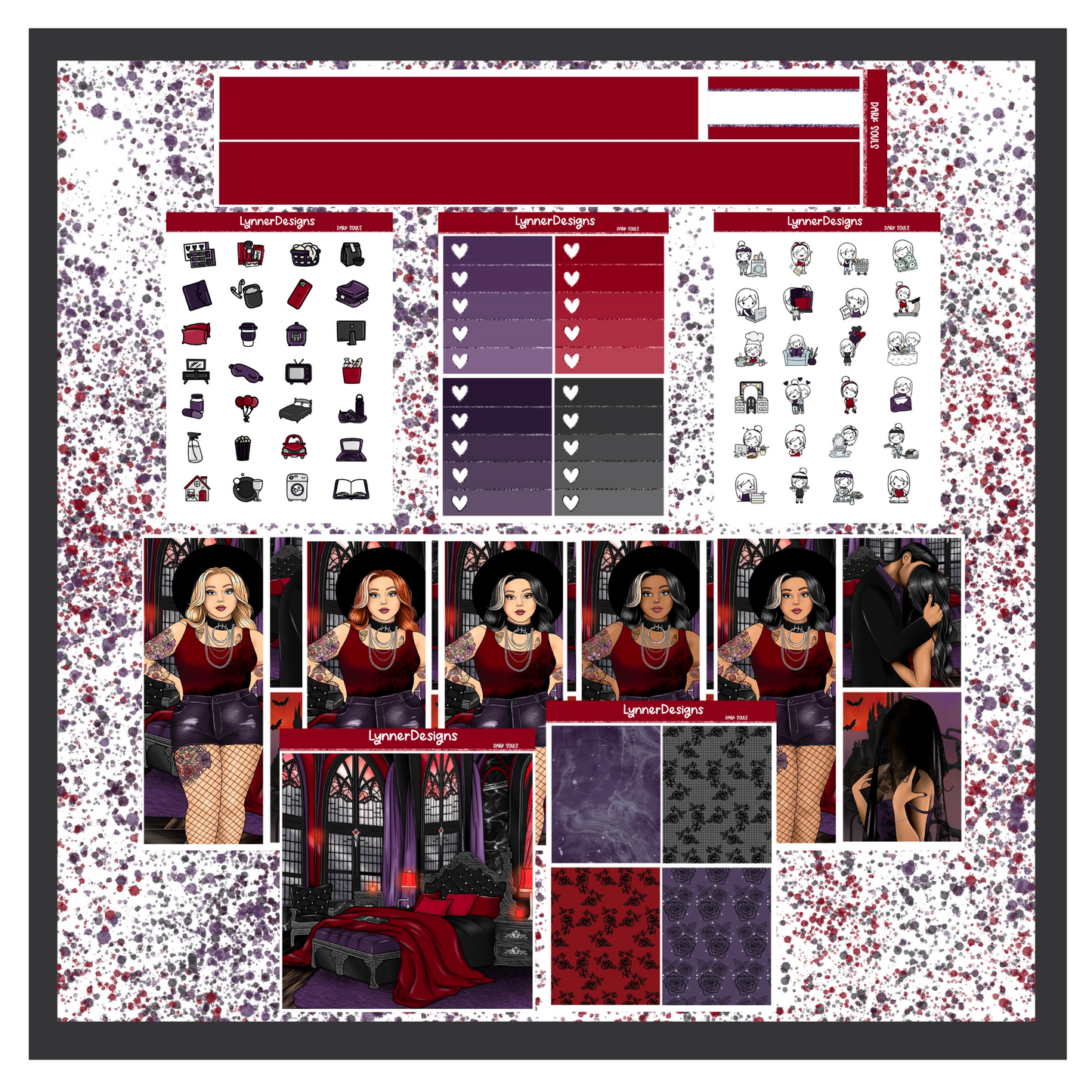 Printable - Dark Souls Weekly Kit