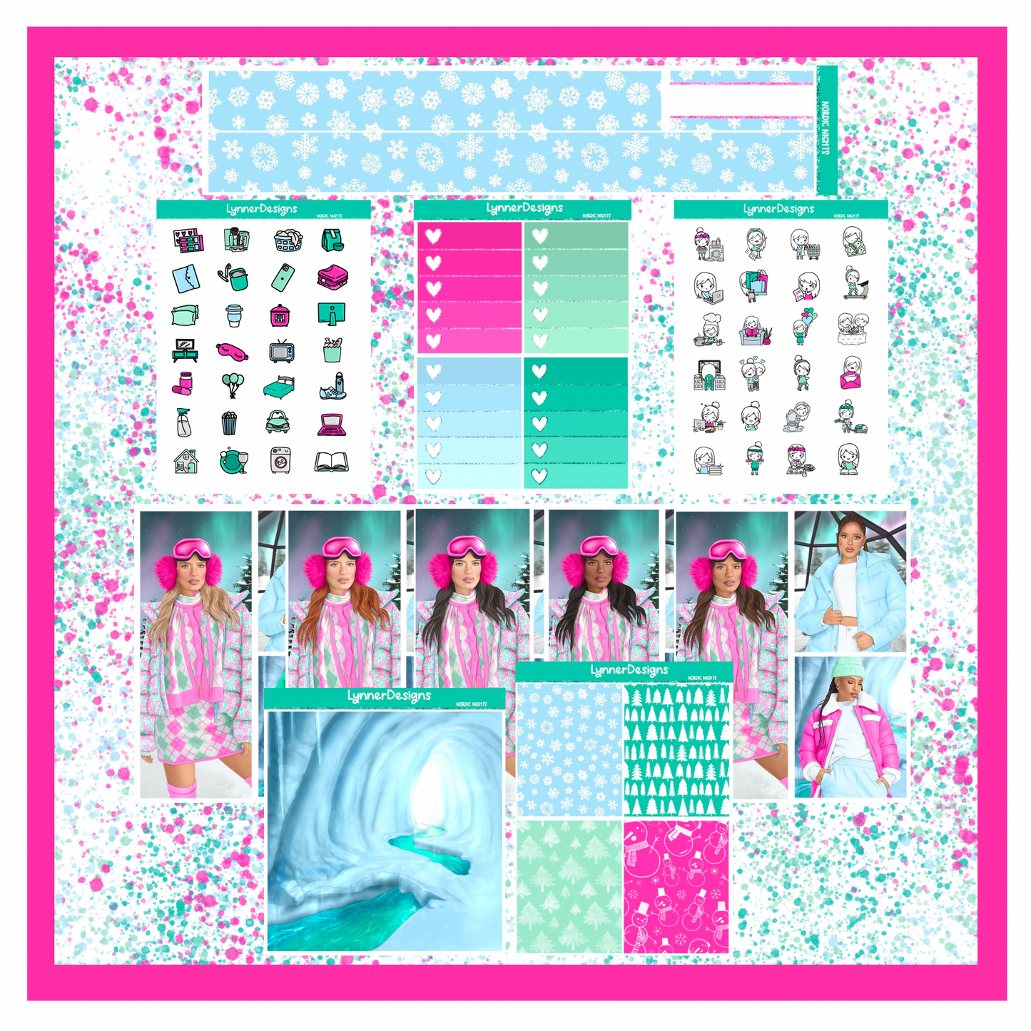 Printable - Nordic Nights Weekly Kit