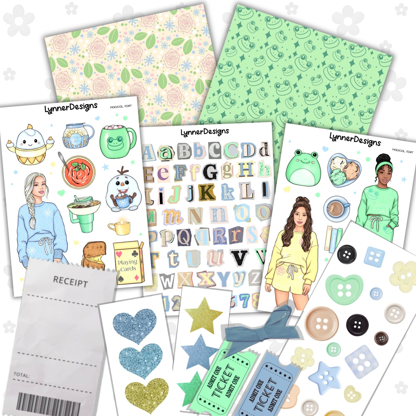 Magical Fort - Junk Journal Kit