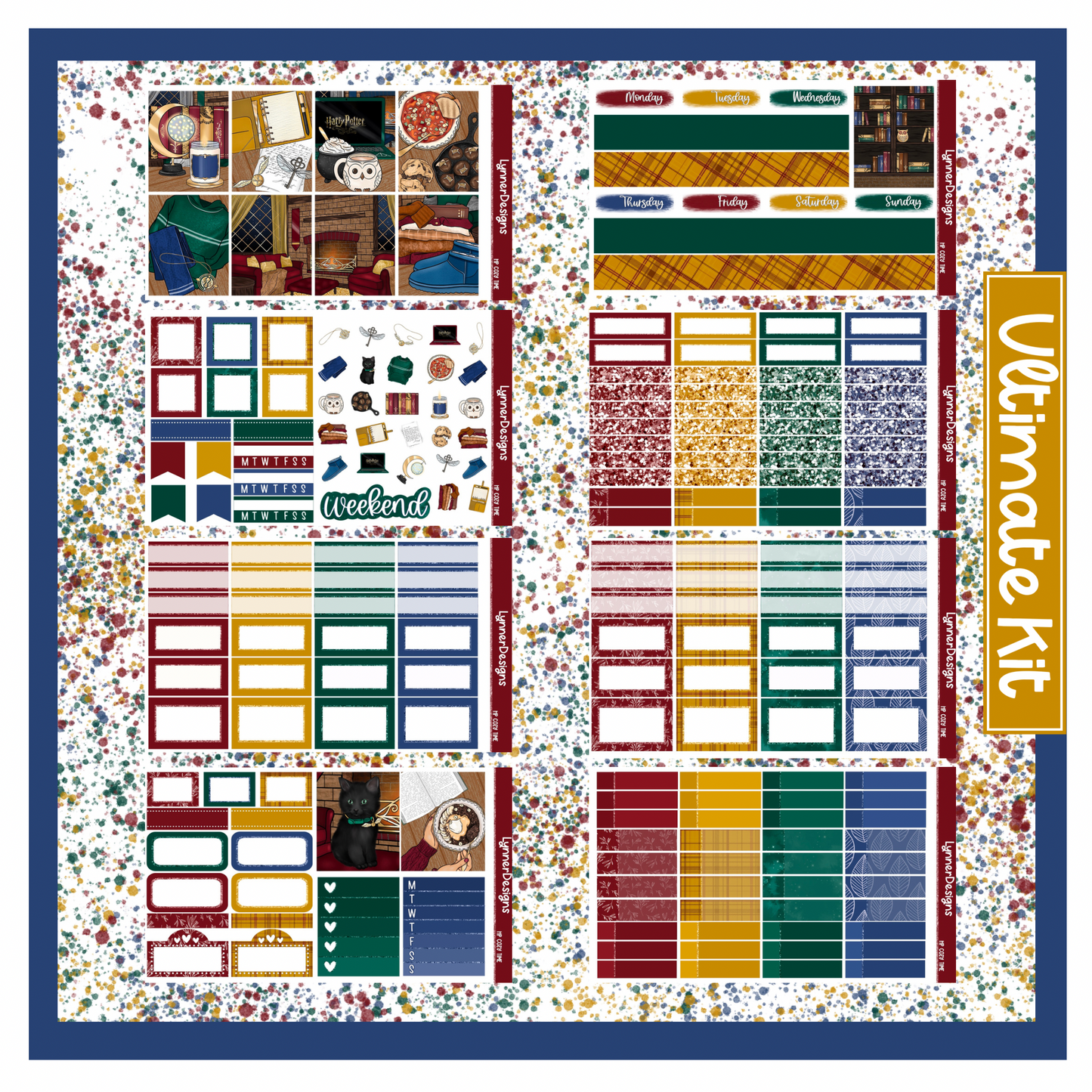 Printable - HP Cozy Time Weekly Kit