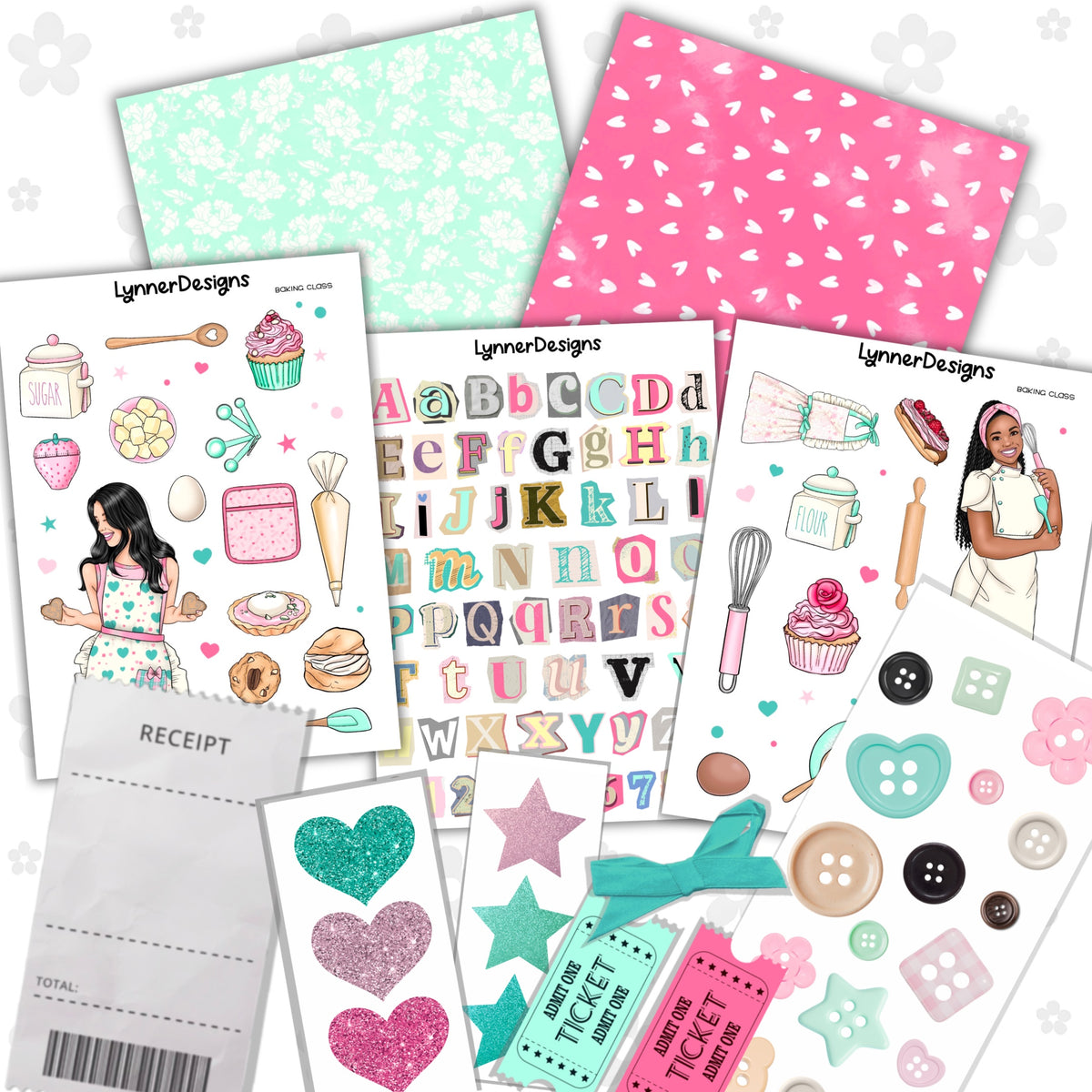 Baking Class - Junk Journal Kit