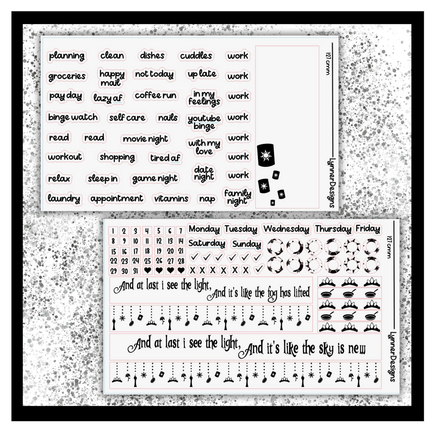 Printable - 127 CMM Foil Pack