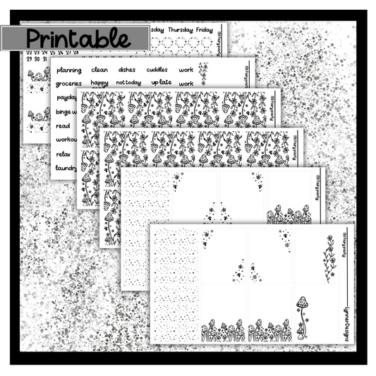 Printable - 130 Fairy Party Foil Pack