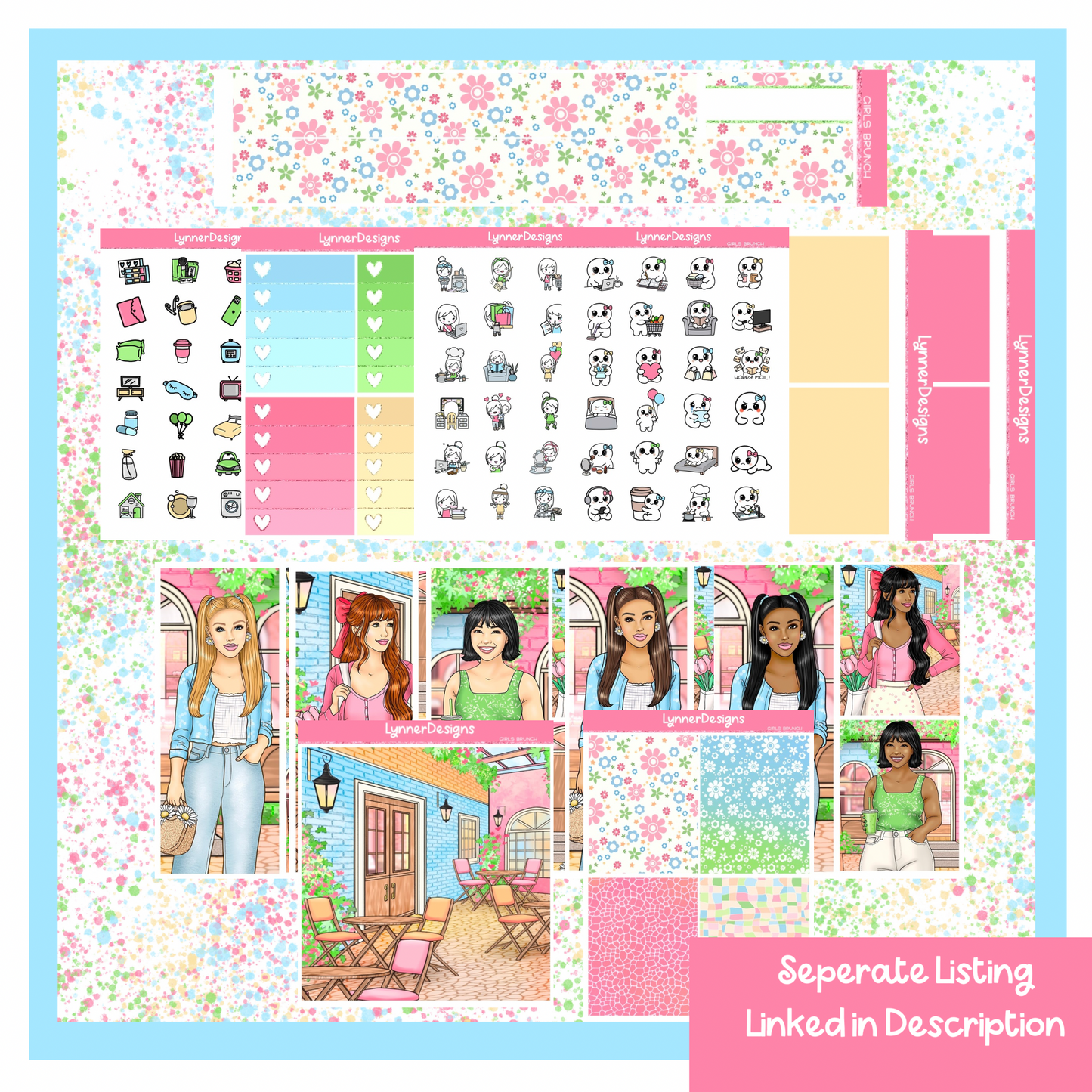 Girls Brunch - Vertical Weekly Kit