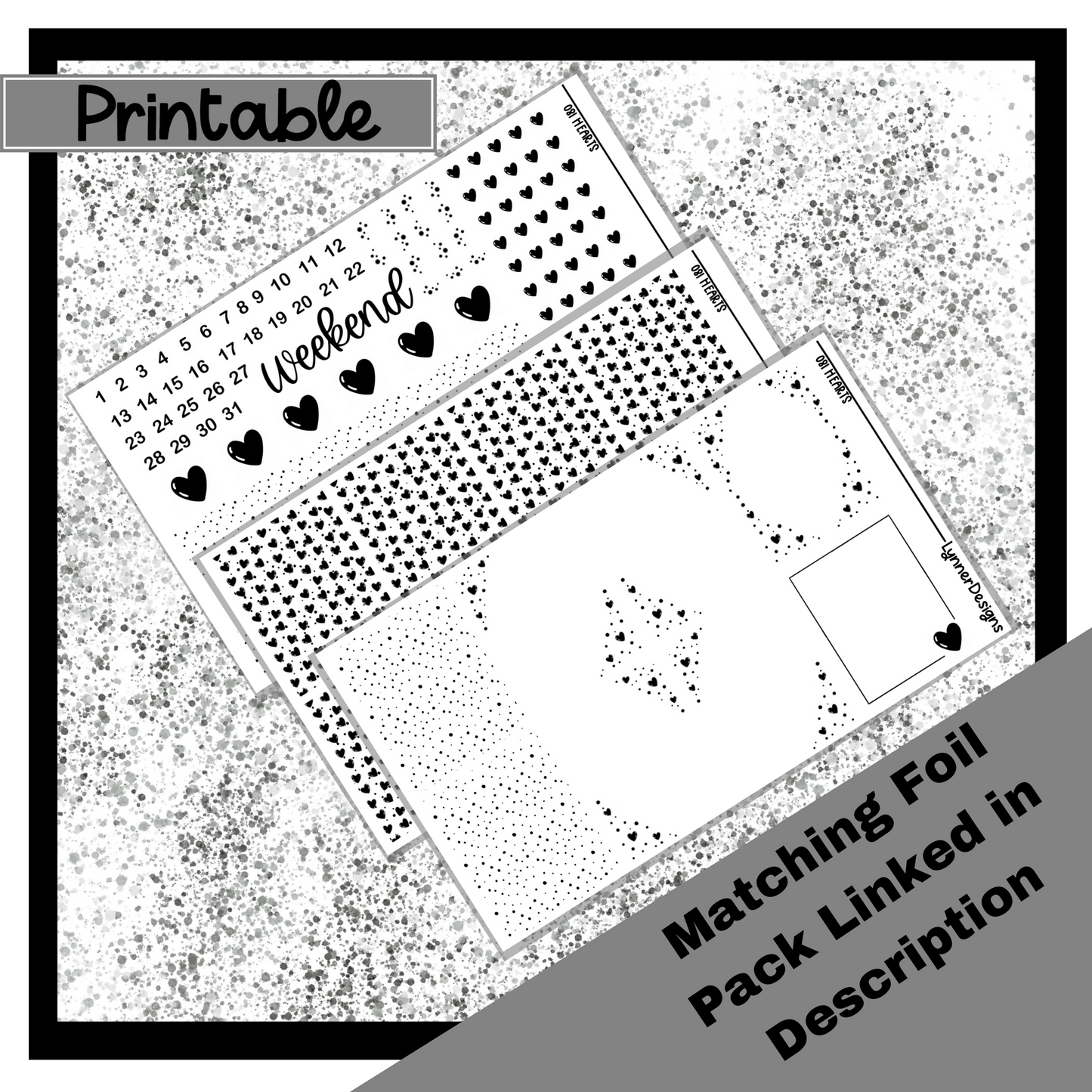 Printable - Like a Rose Weekly Kit