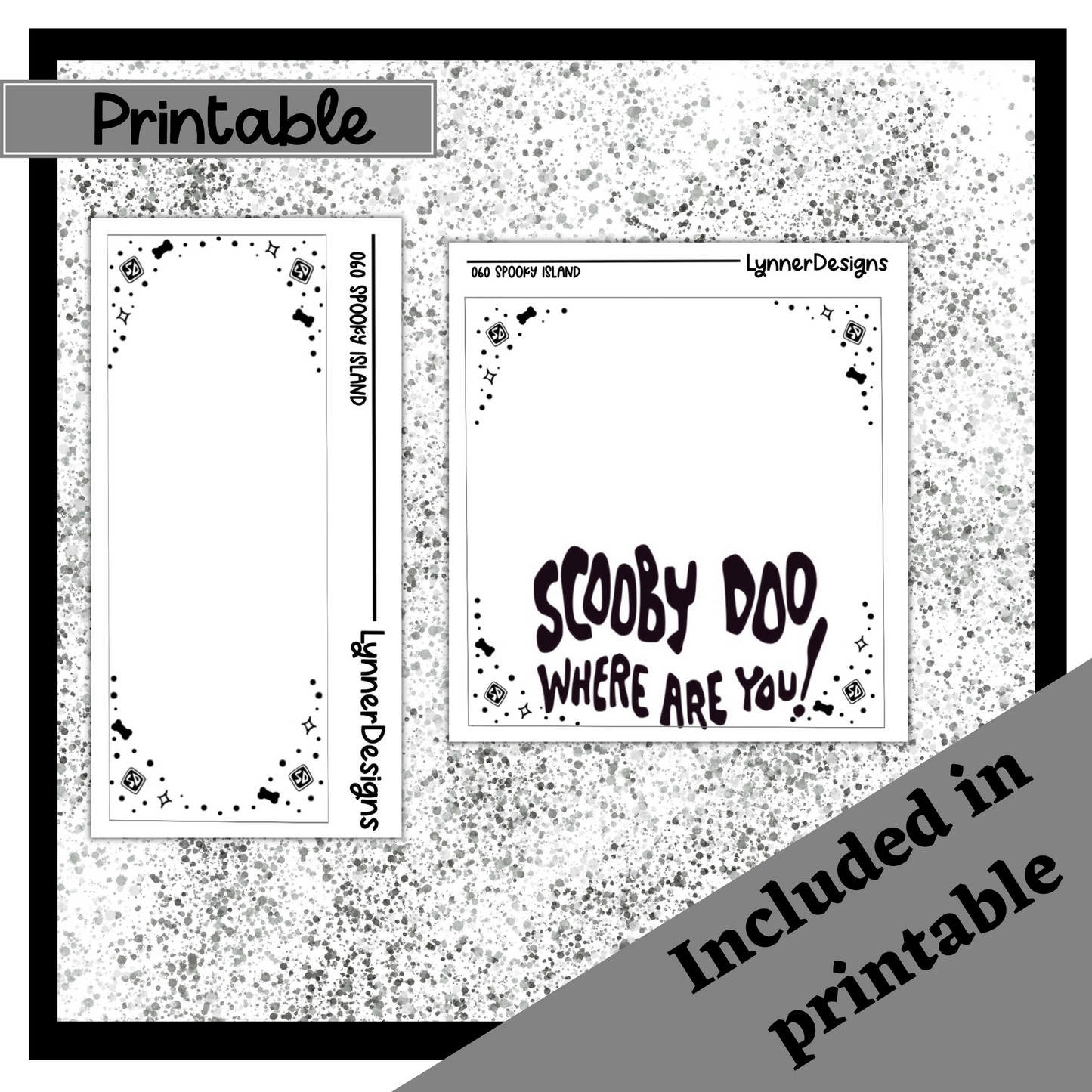Printable Spooky Island 060 Foil Pack
