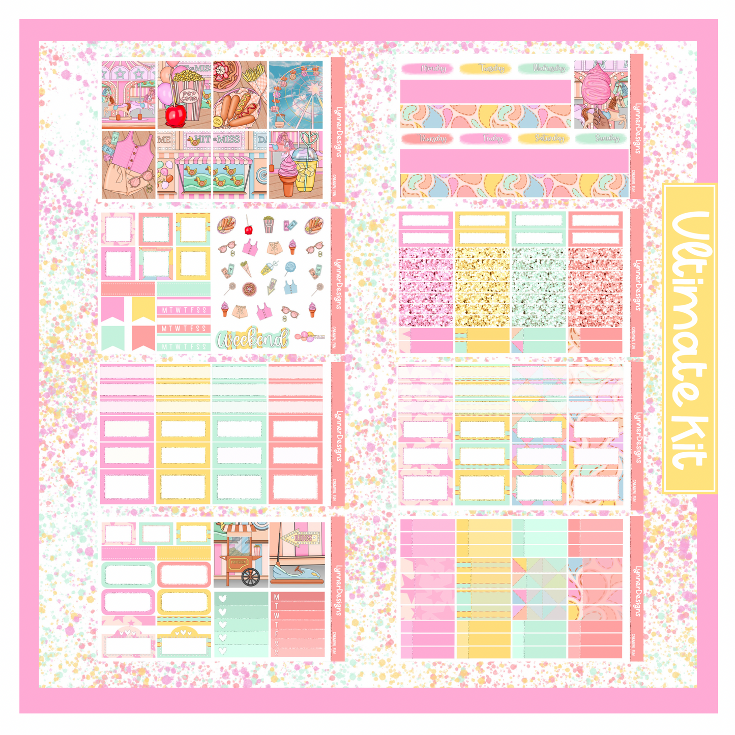 Printable - Carnival Fun Weekly Kit