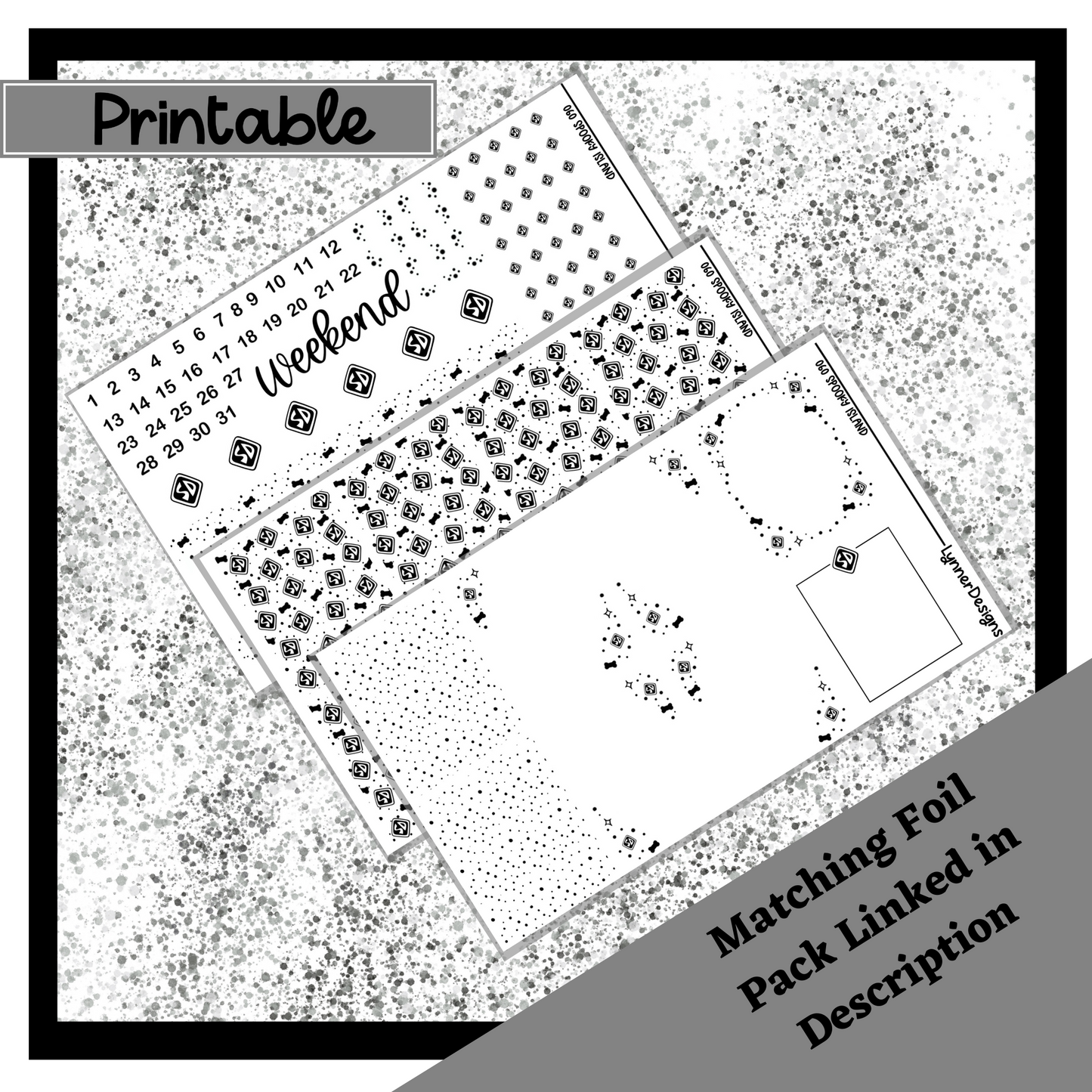 Printable - Spooky Island Weekly Kit