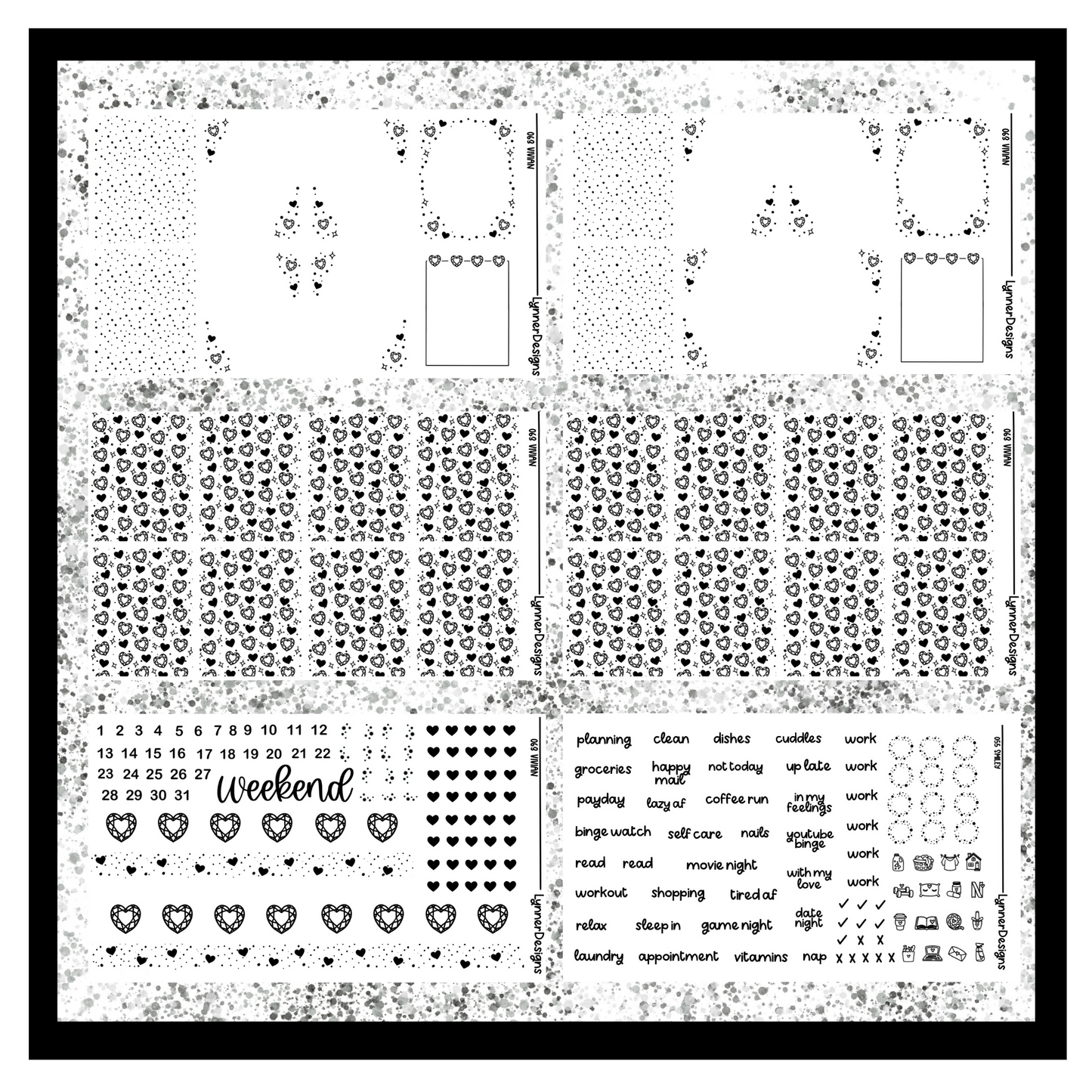 Printable Vivian 063 Foil Pack