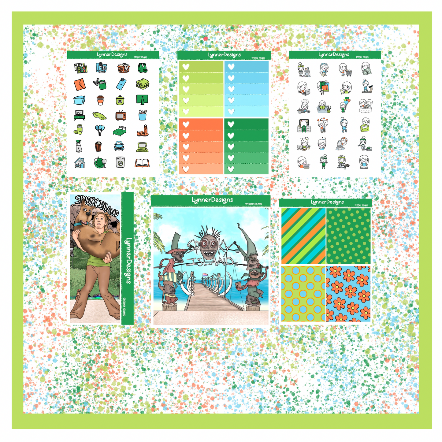 Printable - Spooky Island Weekly Kit