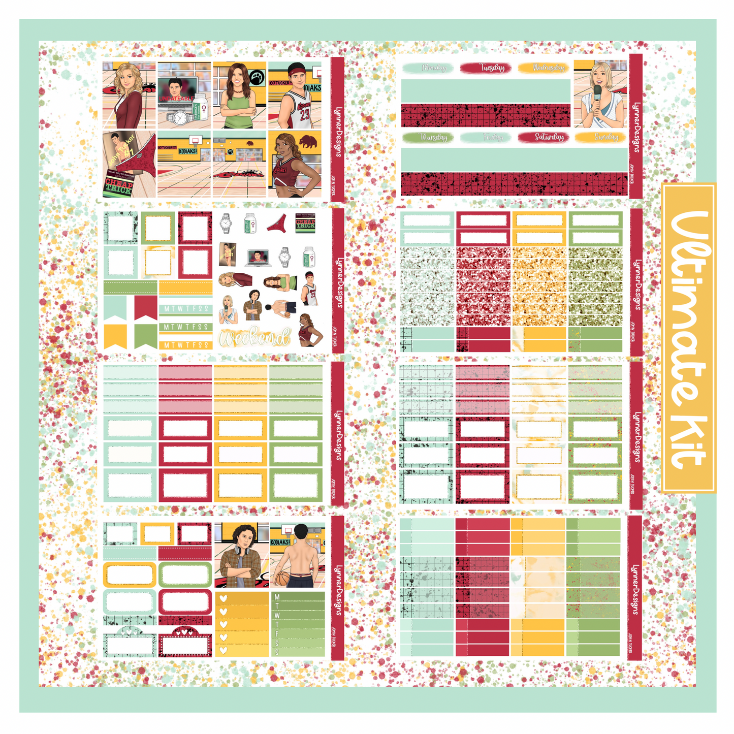 Printable - John Tucker Weekly Kit