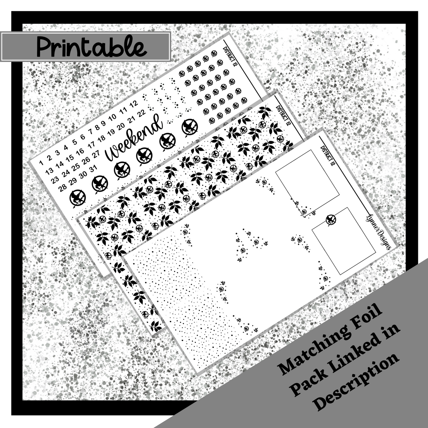 Printable - District 12 Weekly Kit