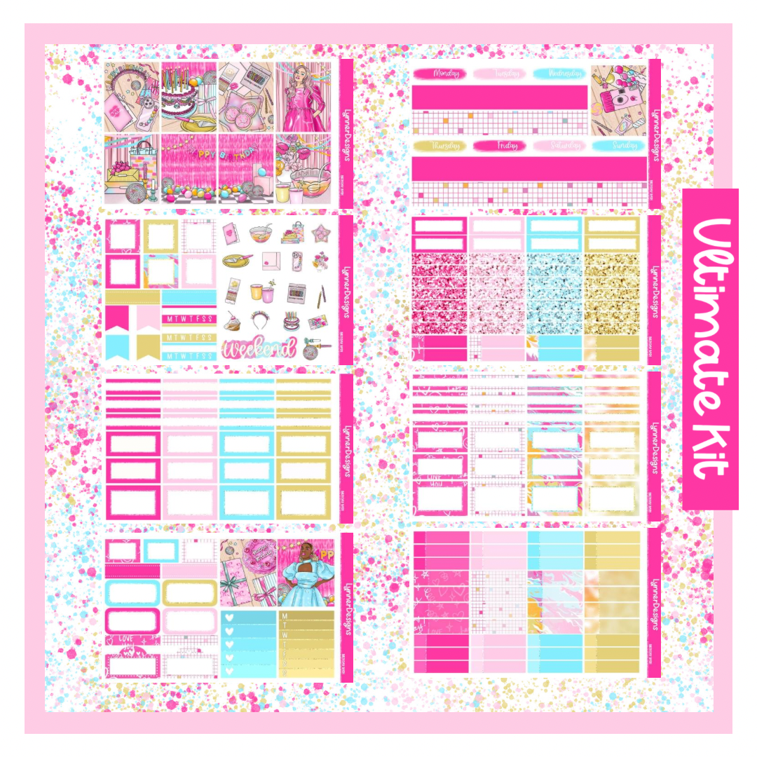 Printable - Birthday Bash Weekly Kit