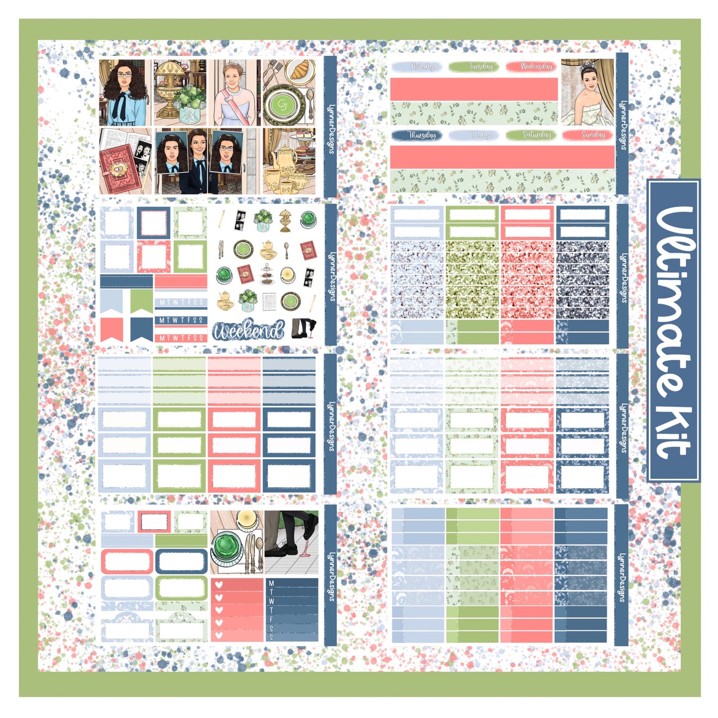 Printable - Genovia Weekly Kit