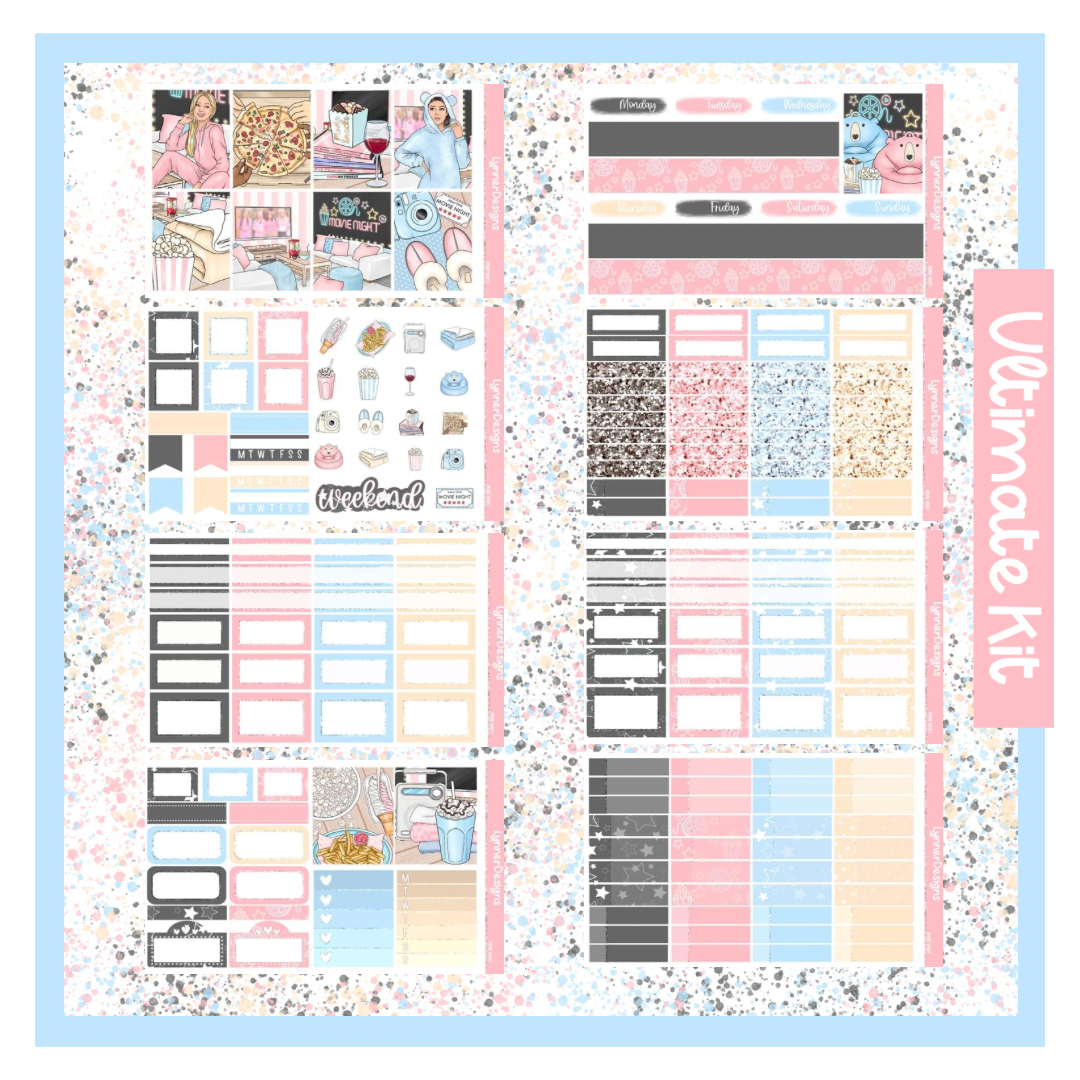 Printable - Movie Night Weekly Kit