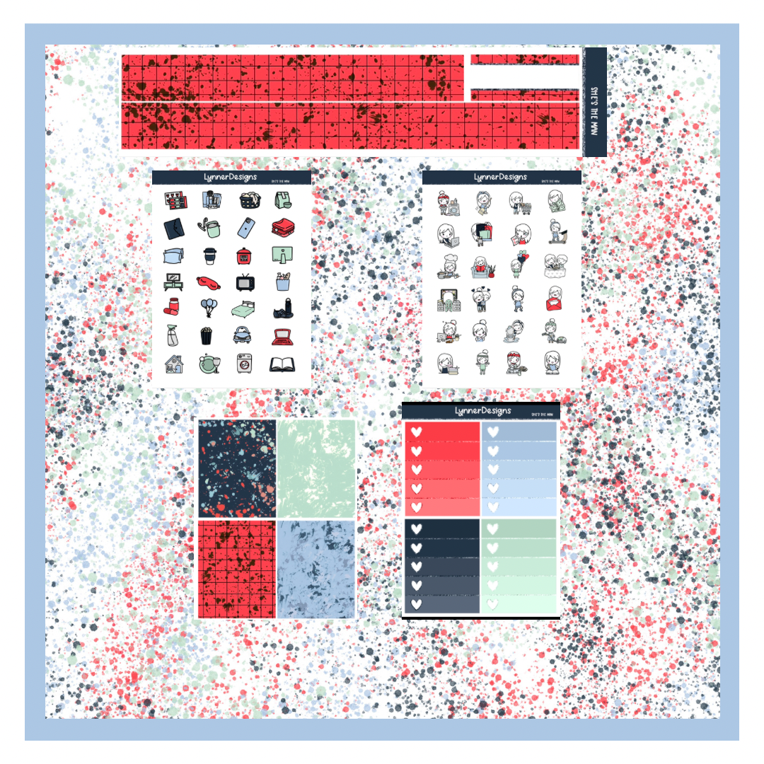 Printable - She’s The Man Weekly Kit