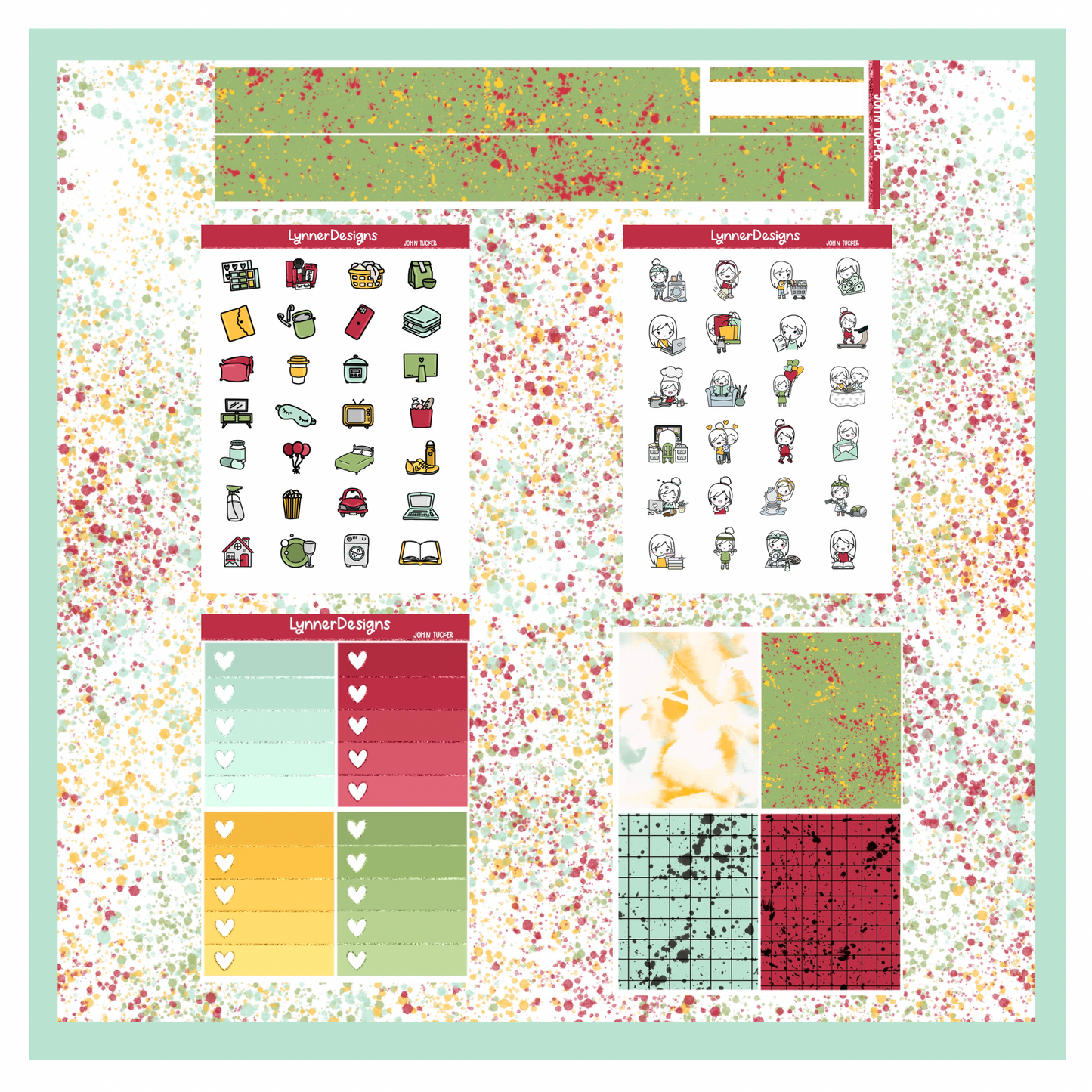 Printable - John Tucker Weekly Kit