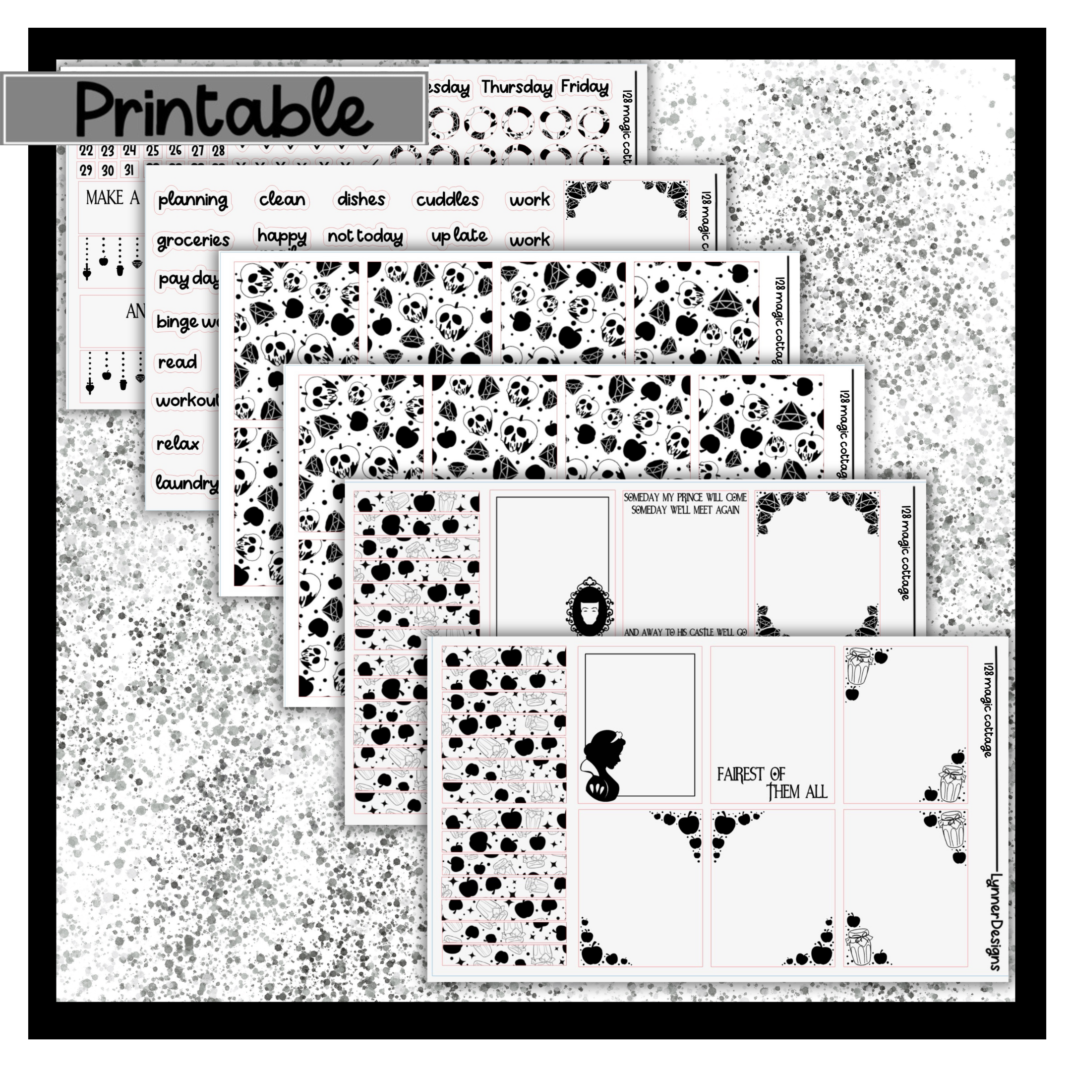 PRINTABLE Foil Packs LynnerDesigns