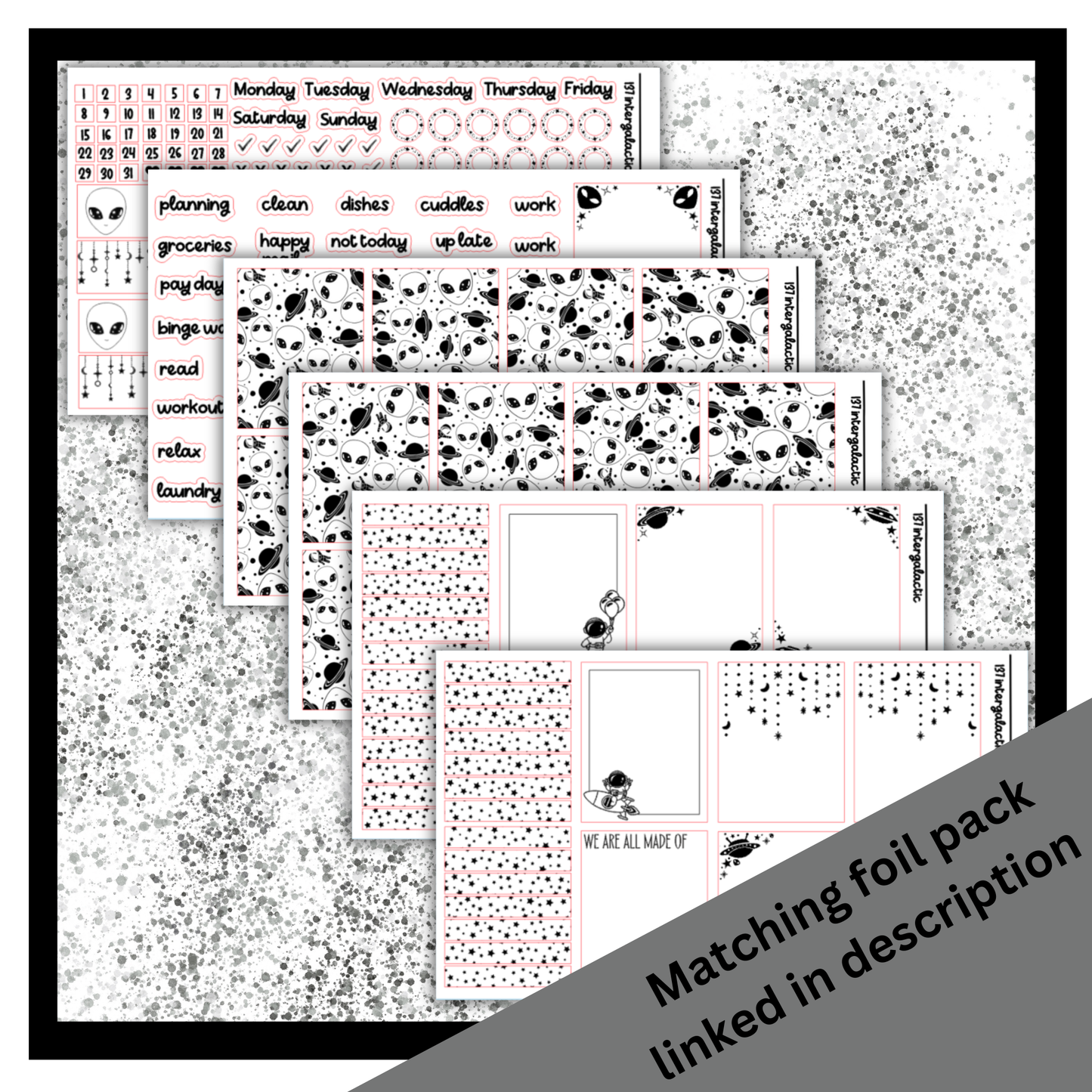 Intergalactic - Vertical Weekly Kit