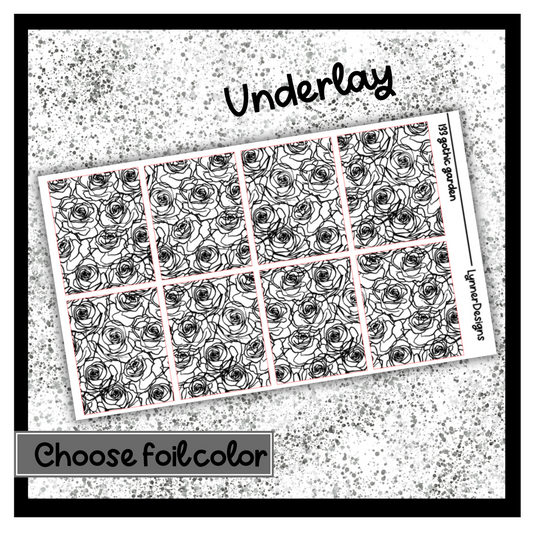133 Gothic Garden - Underlays