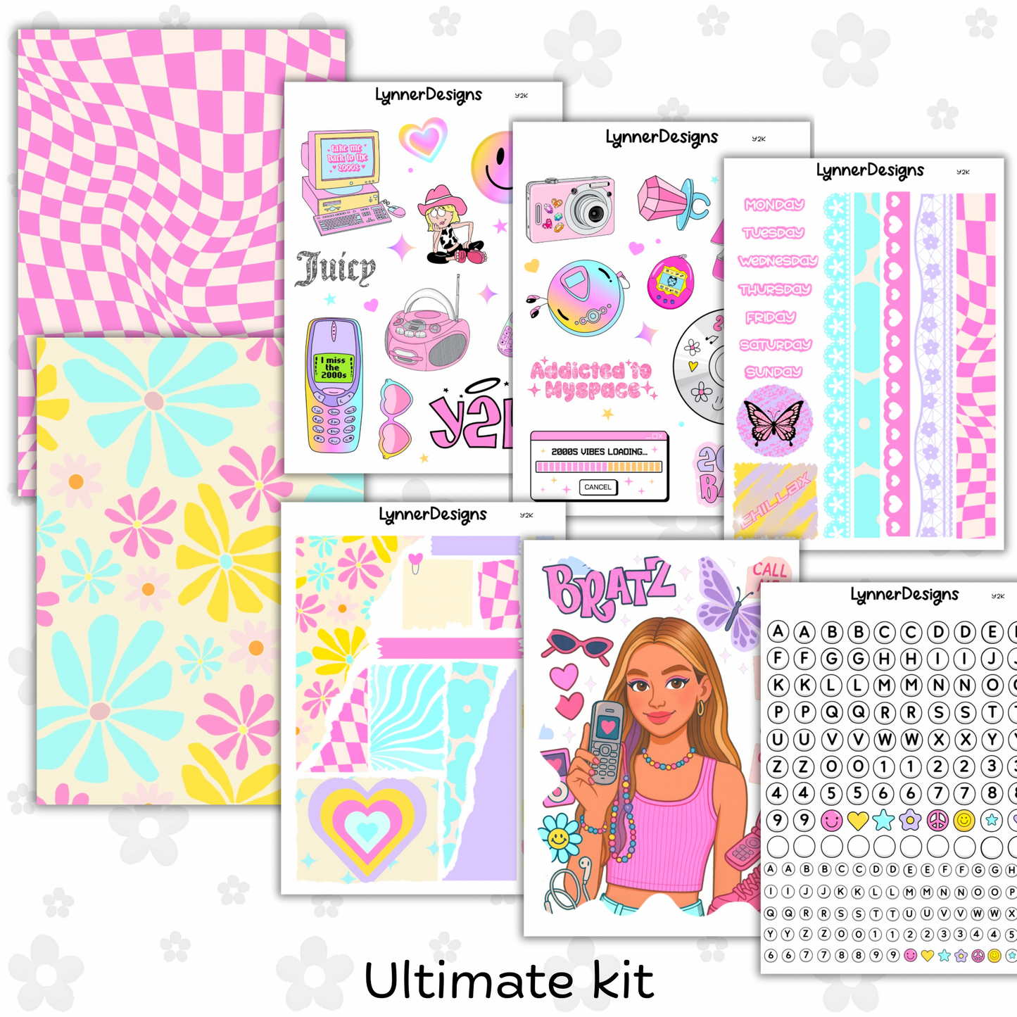 Journaling Kit - Y2K