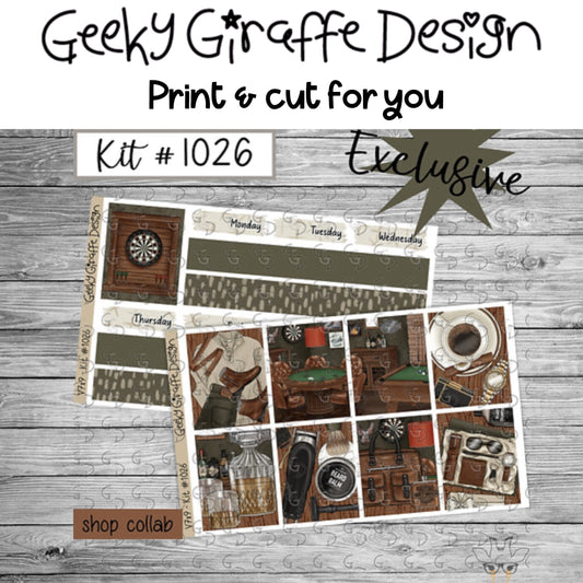 Geeky Giraffe Design kit 1026 - MUST buy printable from her shop first