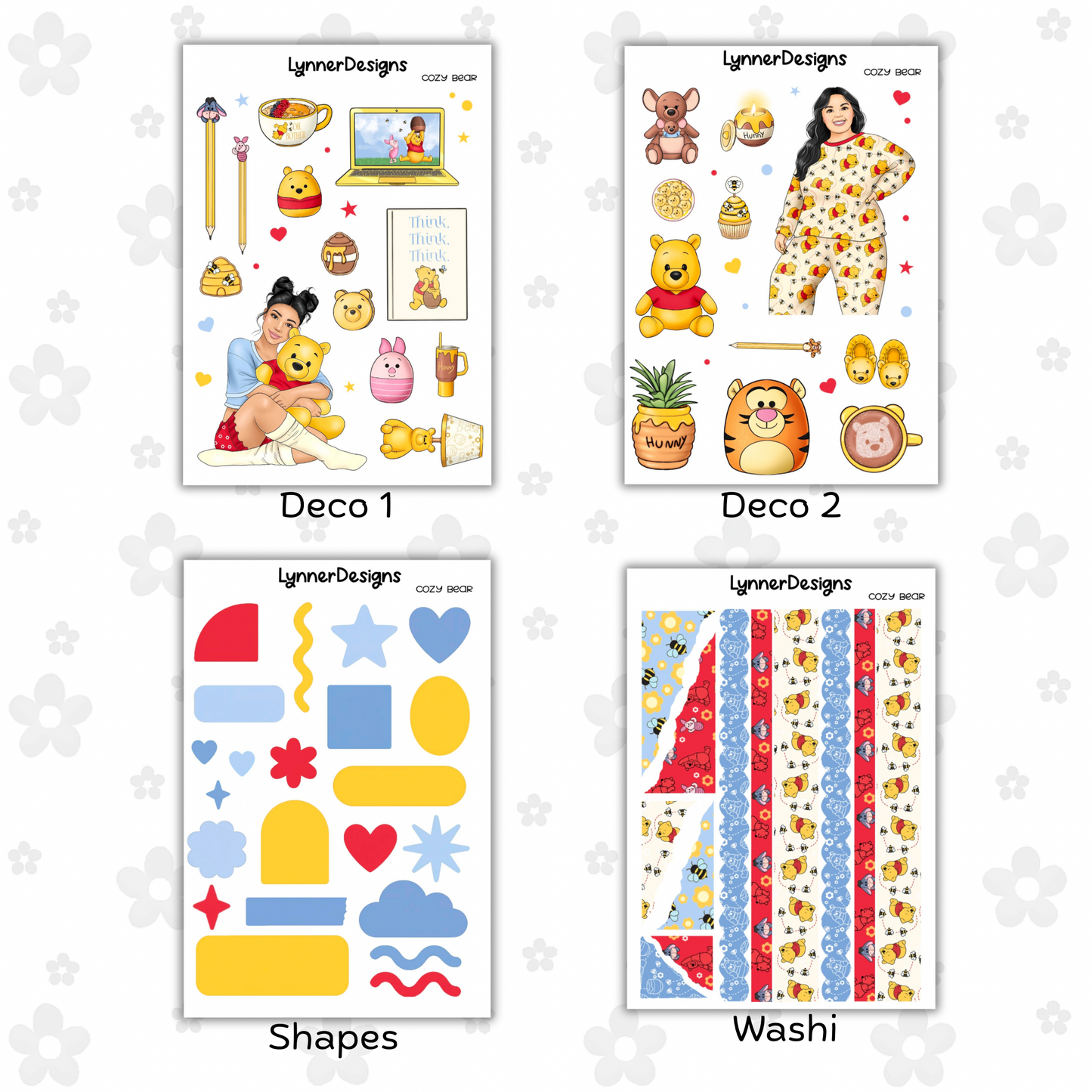 Printable - Cozy Bear Journaling Kit