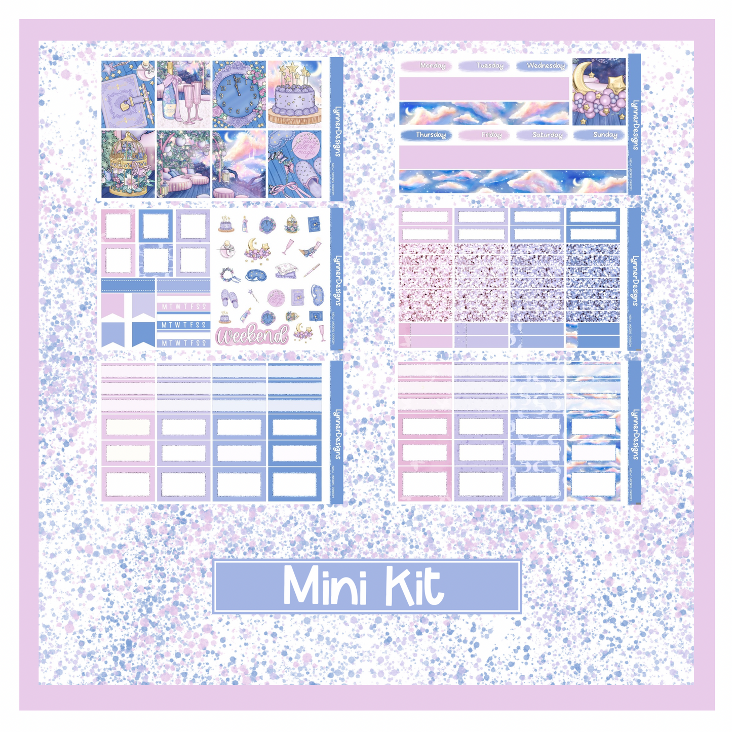 New Years Dream - Vertical Weekly Kit