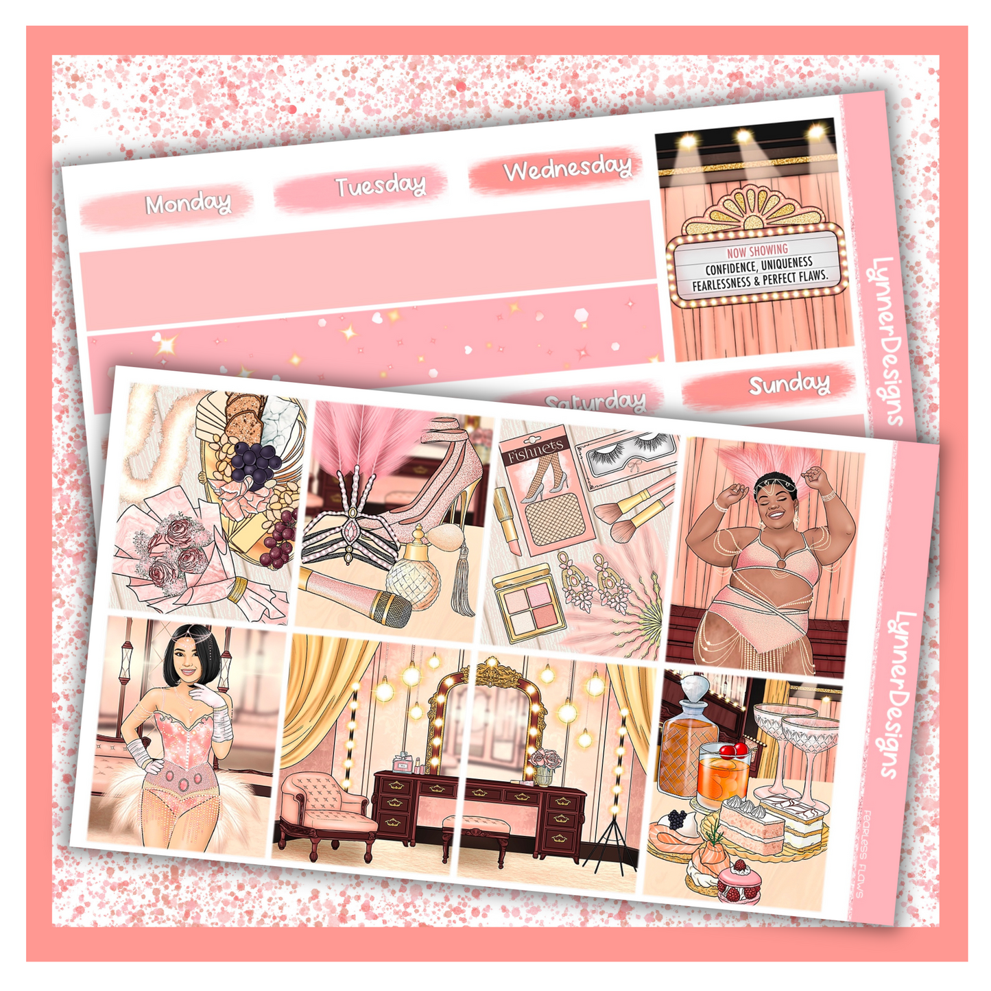 Fearless Flaws - Vertical Weekly Kit