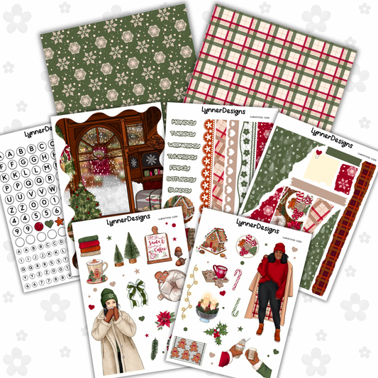 Journaling Kit - Christmas Cafe
