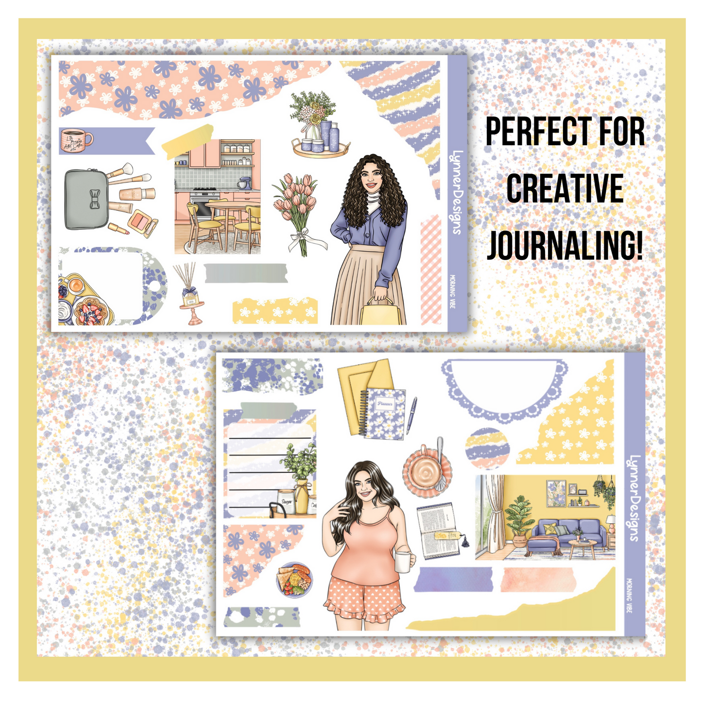 Printable - Morning Vibe Journaling Kit