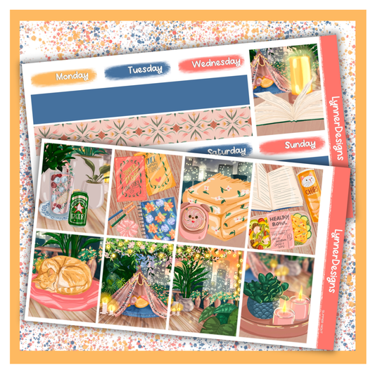 Summer Night - Vertical Weekly Kit