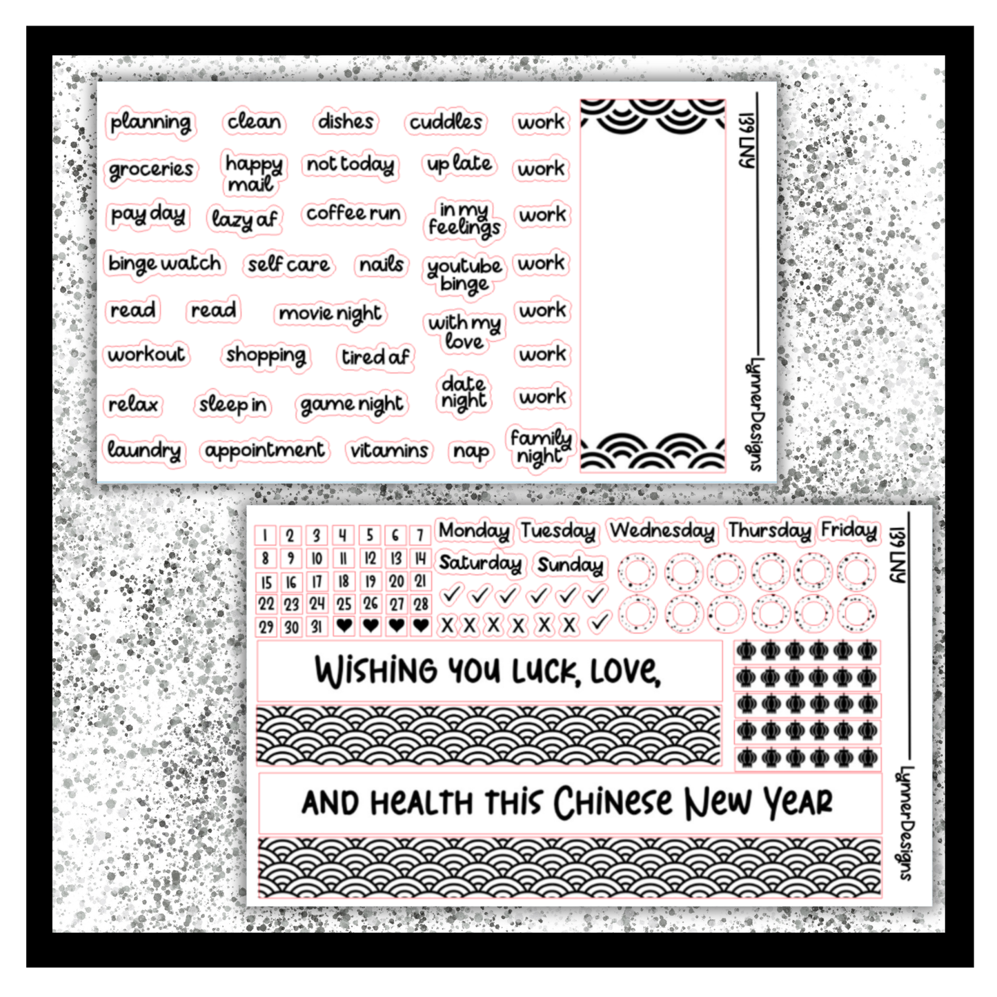 Printable - 139 LNY Foil Pack