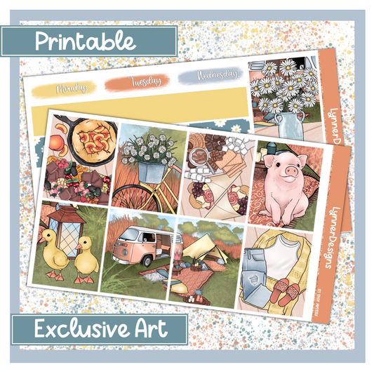 Printable - Mystery 1 Weekly Kit