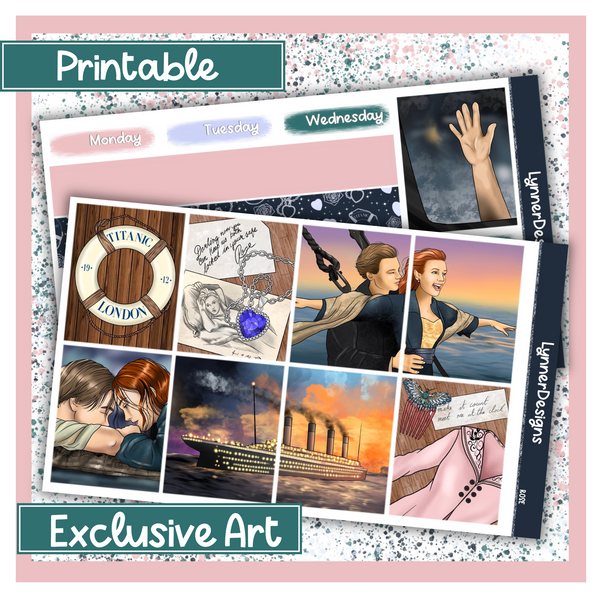 Printable - Rose Weekly Kit – LynnerDesigns